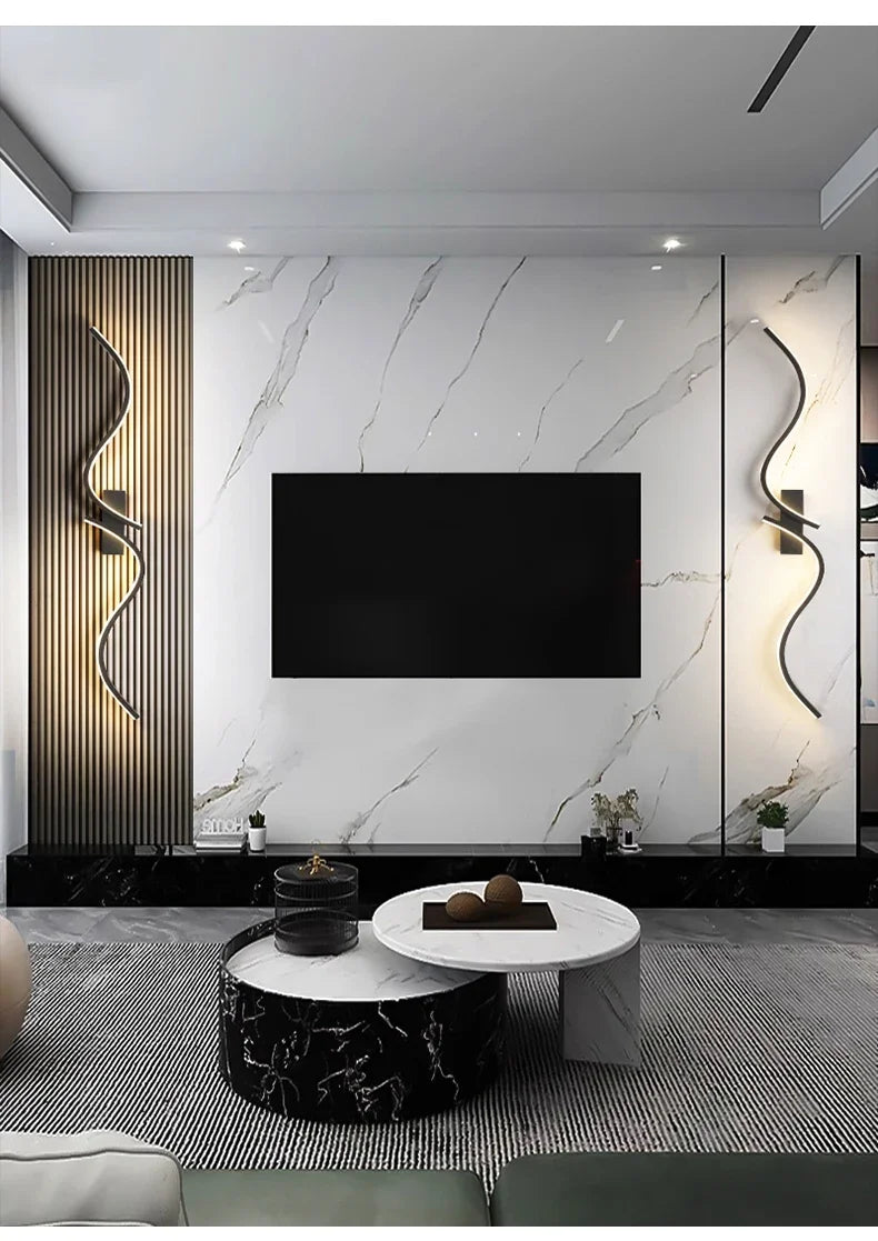 Modern Wall Lamp Letter LED Decorative Lights Nordic Living Room Wall light Corridor Hang Lamp Home Decoration Lighting Fixtures