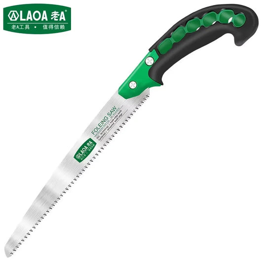 LAOA SK5 Hand Saw Household Woodworking Saw Small handheld Manual Saw 11 Fine Tooth Saw