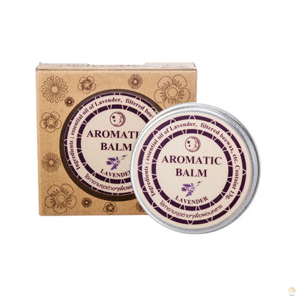 Lavender Aromatic Balm Help Sleep Soothing Cream Essential Oil Insomnia Care Lavender Hydration Soothing for Insomnia Care 13g