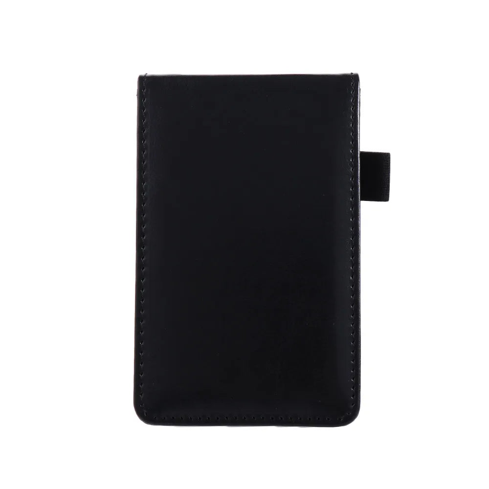 Stationery School Supplies Memo Pads Retro Leather Cover Small A7 Notebook Mini Notepad Pocket Planner Business Memos