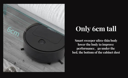 Intelligent Sweeping Robot Household Mini Vacuum Cleaner Dust Sweeping Mopping Three In One