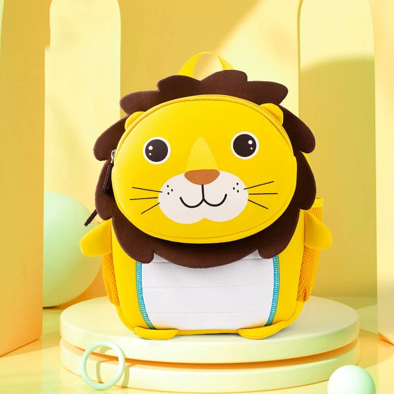 Fashion Children School Bags 3D Biomimetic Animal Kids Backpack Kindergarten Boys and Girls School Bags Mini Backpack Book Bag