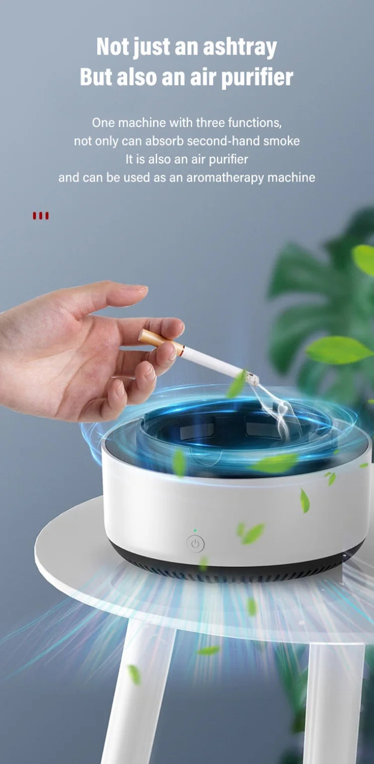 Smart Air Purifier for Living Room Home Remove Secondhand Smoke Odor