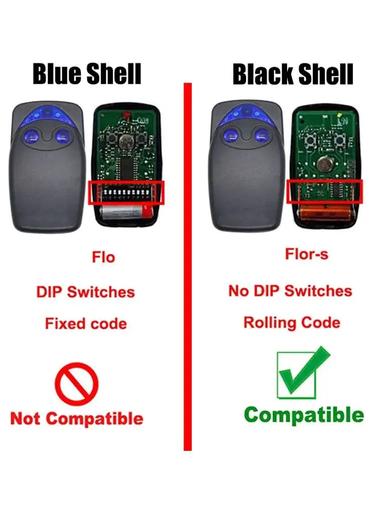 door controls Remote control for electric gate  Era Flor (FL02RE/Fl04RE) universal gate remote control