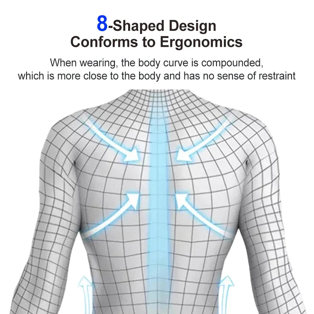 Smart Back Posture Corrector Spine Clavicle Brace Support Belt Vibration Shoulder Training Adjustable Adult Child Strap Health