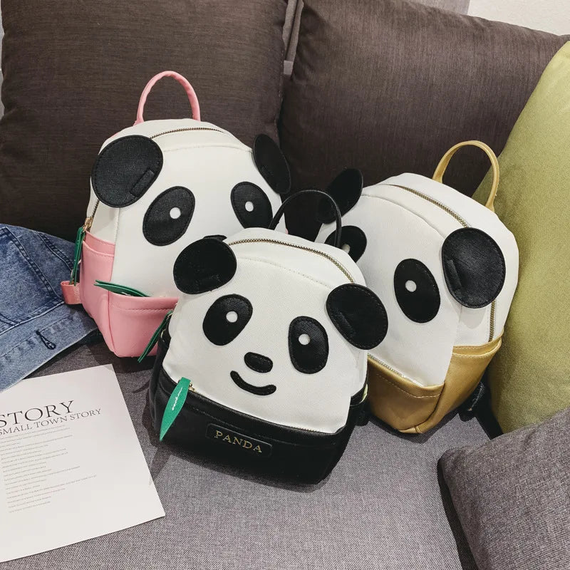 Children's School bags For Girls Kids Bag Kindergarten New 3-4-7 Girl Boy Simple Fashion Light Panda Cute School Backpack Rugzak