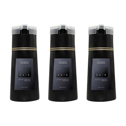 200ML Hair Coloring Shampoo Dye Shampoo For Covering Gray White Shampoo Black Brown Purple Hair Colouring Shampoo Hair Care