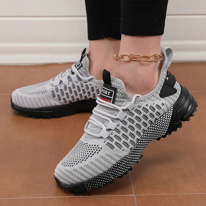 Women's Sports Shoes Summer Fashion Breathable Mesh Trendy Shoes Multifunctional Lightweight Running Sneakers Zapatos De Mujer