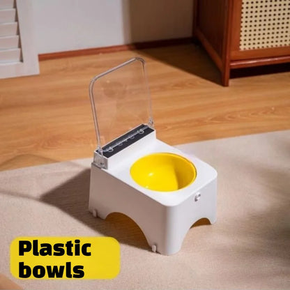 Smart Cat Bowl Pet Feeder Bowl Cat Dog Food Feeder Infrared Sensor Auto Open Cover Smart Feeder Anti-mouse Cat Food Dispenser