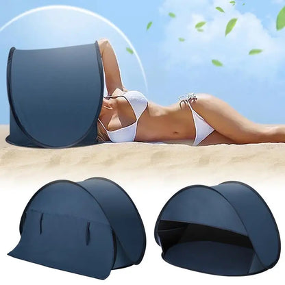 Head Shade Tent Instant Beach Tent Head Shade Protection Canopy Face Head Shade Protection Tent Breathable Head shade tent