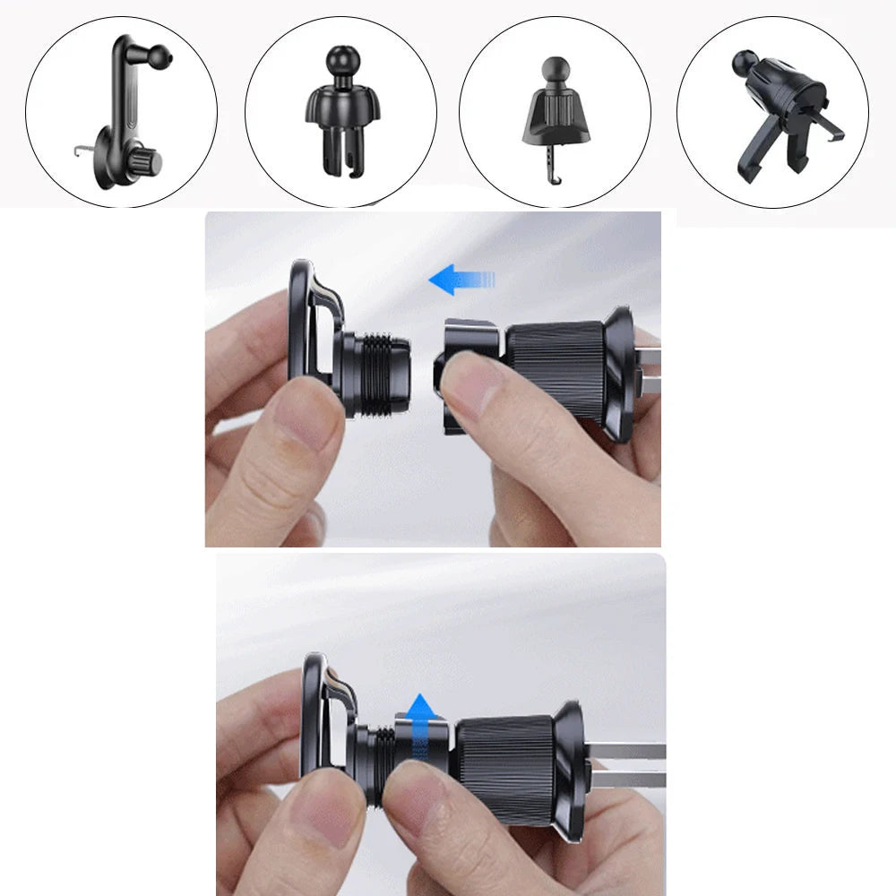 For MagSafe Car Mount Accessories Universal Magnetic Car Phone Holder Parts Suitable for 17mm Ball Head Base Magnet Brackets