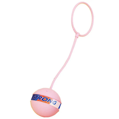 Foot Hoop Ball Luminous Foot Jumping Ball Skip Ropes Sports Exercise Sports Reaction Training Ball Height Growth on String