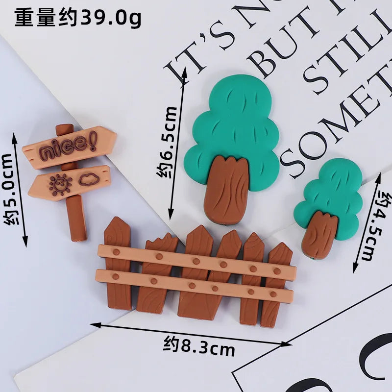 Farm Animal Cake Toppers Barnyard Themed Cake Decor Mini Sheep Horse Cow Pig Cake Toppers Farm Animal Baby Shower Birthday Decor