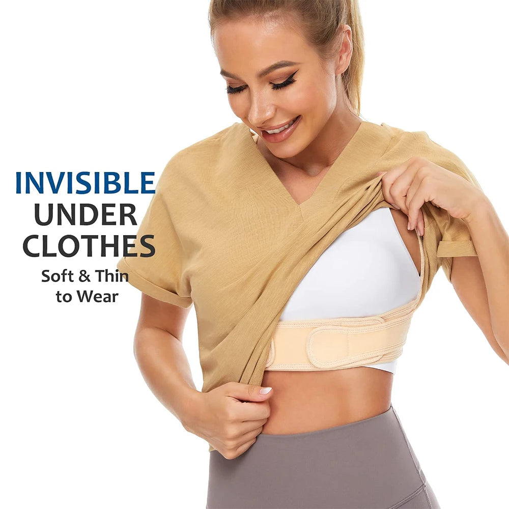 Posture Support Back Brace for Clavicle, Back Straightener Keeps Your Back Straight From Slouching, Comfortable Posture Trainer