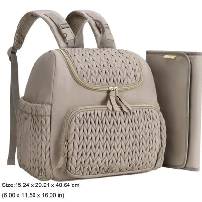 New Large Capacity Mommy Bag Lightweight Fashion Baby Diapers Organizer Diaper Bag Women