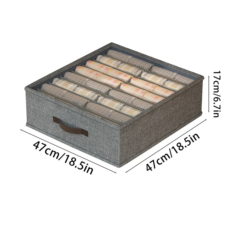 Sports Bra Underwear Organizer Storage Box Panties Socks Storage Boxes Wardrobe Clothes Organizer Cabinet Drawers Separator Box