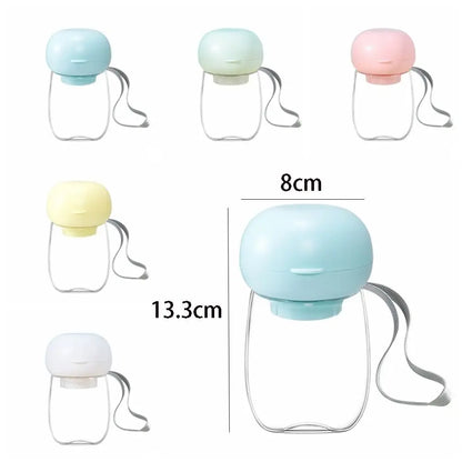 Pet Supplies 300ml Pet Water Bottle With Lanyard Durable Pet Drinking Cup Portable Reusable Pet Feeding Bowl Outdoor Travel