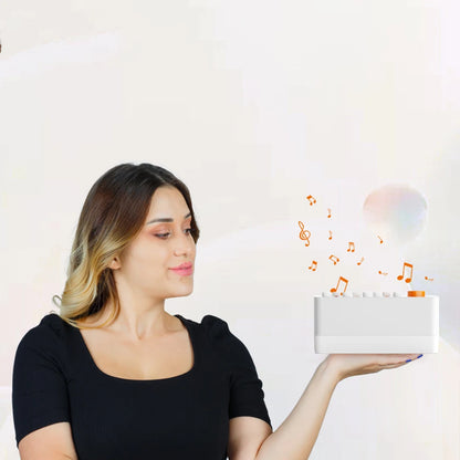 Wireless Bluetooth Speaker Noise Timed Natural Sounds Music Box Improve Sleep Rain Sea Waves Bird Thunder Relax Reduce Stress