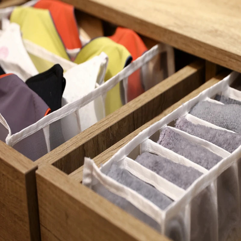 Underwear Bra Socks Panty Storage Boxes Home Organization Drawer Divider Home Dormitory Save Space