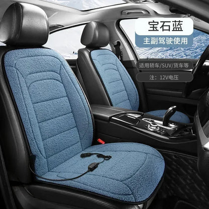 Heated Car Seat Cover Car Heating Cushion Winter Heated Seats Car Seat Warmer 12V Seat Cushion For Back And Seat