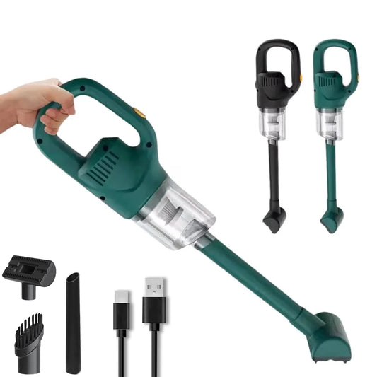 5KPa Cordless Handheld Vacuum - Rechargeable for Pet Hair, Car & Home, Lightweight for Sofa & Office
