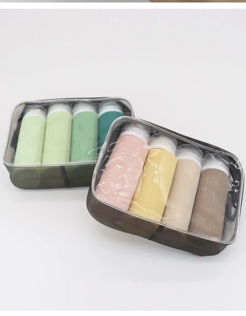 Travel Bottles for Toiletries Tsa Approved 3oz Travel Size Containers BPA Free Leak Proof Refillable Liquid Silicone Squeezable