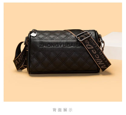 2025 Small Totes for Women New Trendy Crossbody Bag Fashionable Soft Leather Shoulder Bag Broadband Pillow Handbag for Women