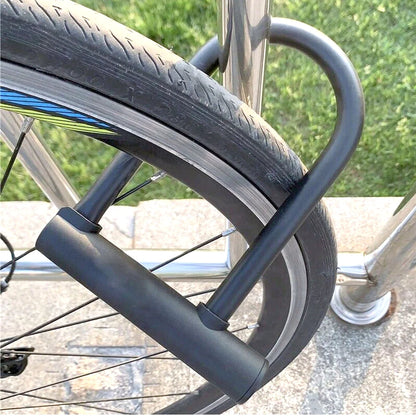 Bicycle lock mountain bike anti-theft U-shaped lock electric car motorcycle anti-shear anti-breaking