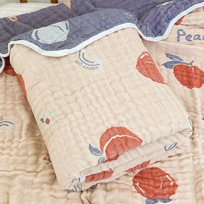 Baby Muslin Blanket Newborn Swaddle Blanket For Boys Girls Bamboo Soft Nursery Receiving Blanket For Bed Crib Quilt Bath Towel