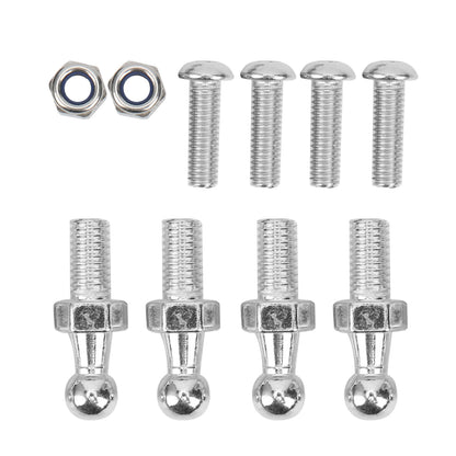 Door Opener Kit Anodized Iron Door Support Rod Fit For Can‑Am Maverick X3 2017‑2020 Front Rear