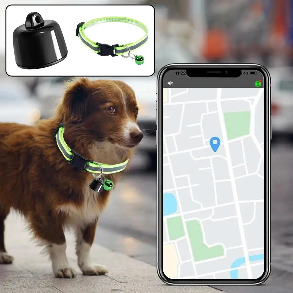 Pet Anti-Lost GPS Tracker Global Locator Pet Mini Tracking Movement Alert Collars Waterproof Locator Real-time Tracking Locator