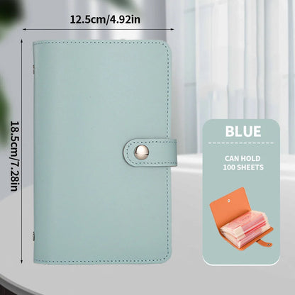 A large capacity cash wallet for managing finances, used for storing cash and banknotes