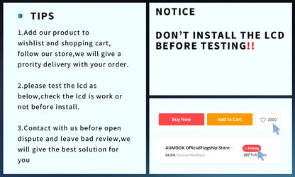 6.15" For HUAWEI P30 Lite LCD Digitizer Touch Screen For HUAWEI P30 Lite for Huawei Nova 4E LCD Screen Digitizer Assembly Part