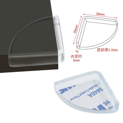 Safety corner guards, 8-piece protective corners, soft table corner protectors for children, suitable for children's furniture,