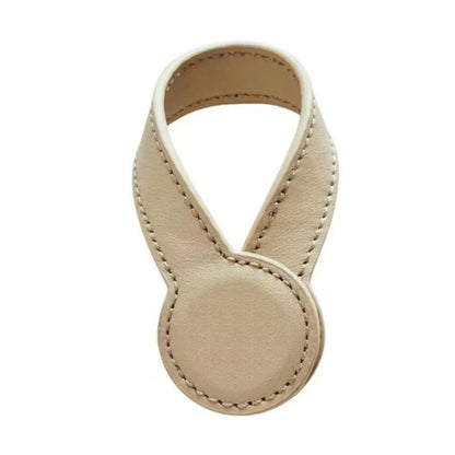 Magnetic Hat Clip Travel Bag Accessories Metal Buckle On Bag Hat Holder For Handbag Backpack Luggage PU Leather Hat Keeper Clip