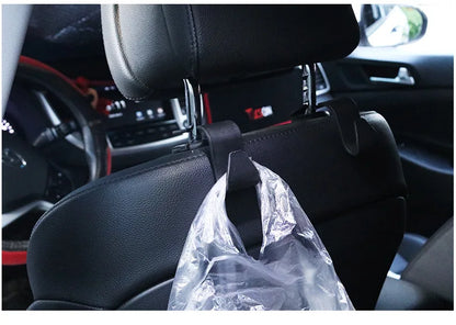 Durable Hidden Car Interior Hooks - Small Seat Back & Headrest Hooks for Vehicle Storage Solutions Car Supplies