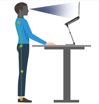 Laptop Stand For Desk, Height Adjustable , Computer Stand For Laptop, Portable Laptop Stands