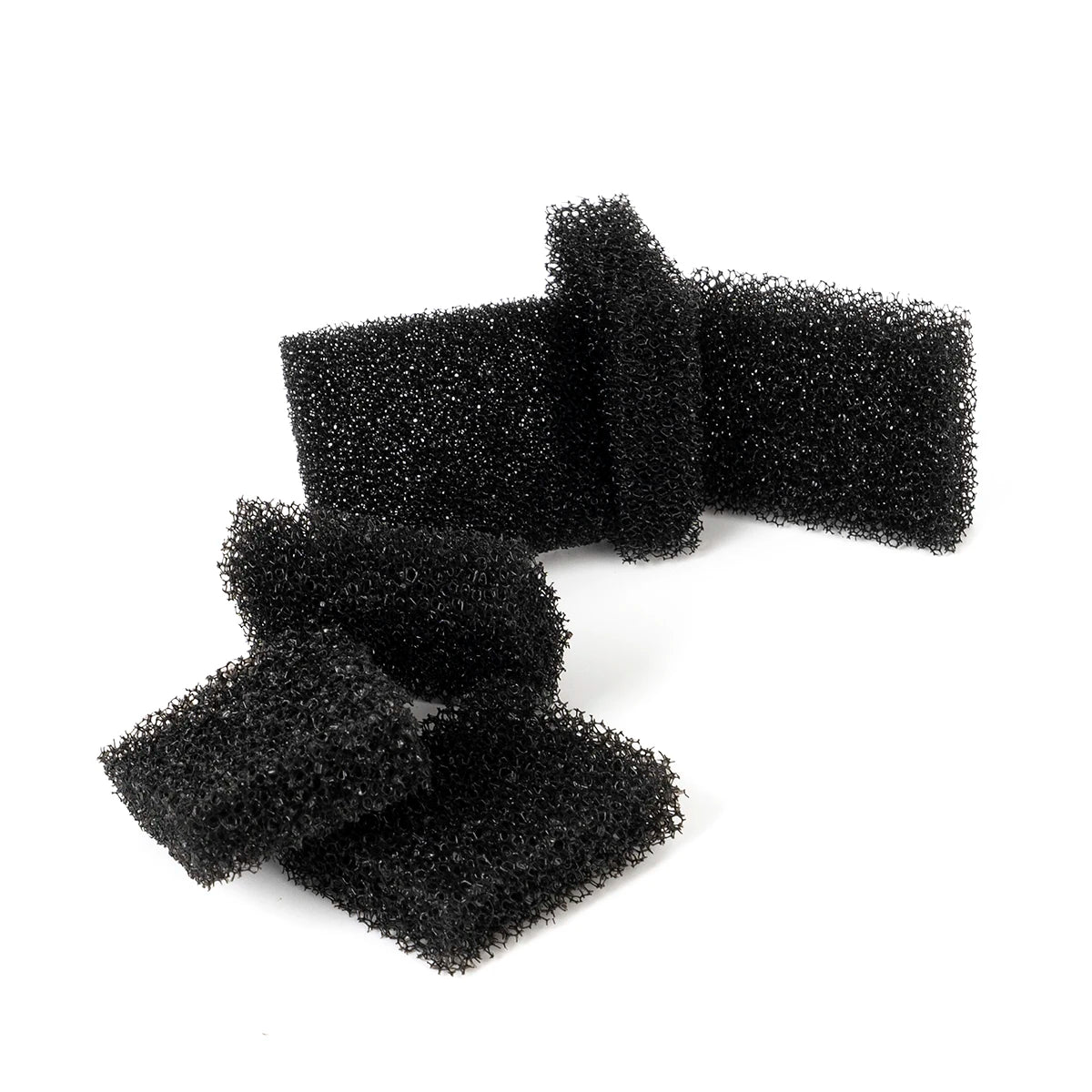 PLWF005 Cat Water Fountain Filters For Dockstream PLWF115 PLWF105, 12 Filters 12 Sponges, Pet Water Fountain Vertical Filtration