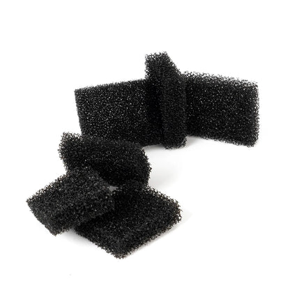 PLWF005 Cat Water Fountain Filters For Dockstream PLWF115 PLWF105, 12 Filters 12 Sponges, Pet Water Fountain Vertical Filtration