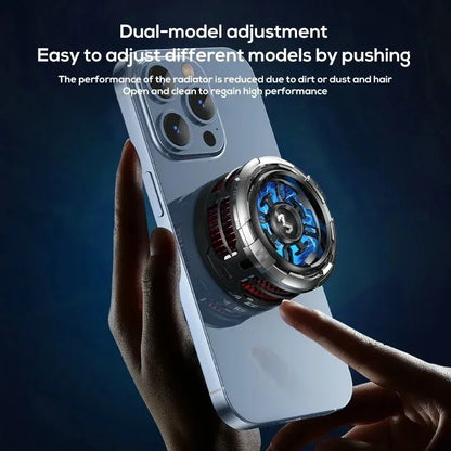 MEMO CX08, 2 in 1 Thermoelectric Phone Cooler and Wireless Charger, Semiconductor-Based, for iPhone & Android Phones