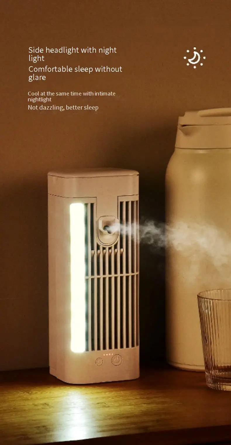 Air Conditioning Fan Cooler Household Spray Refrigeration Small Air Conditioner Indoor Water Cooling Electric Fan