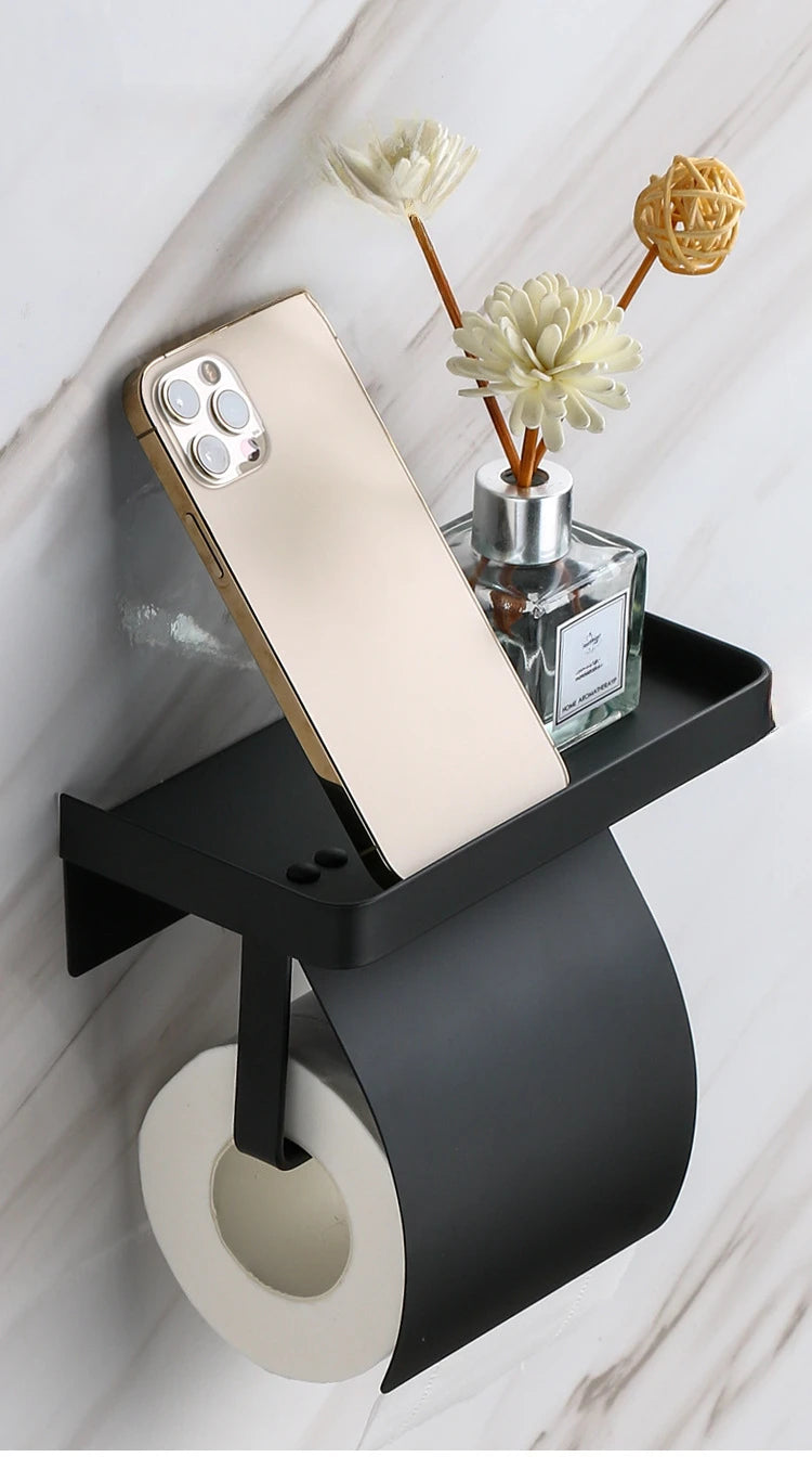 Stainless steel tissue holder for bathroom accessories