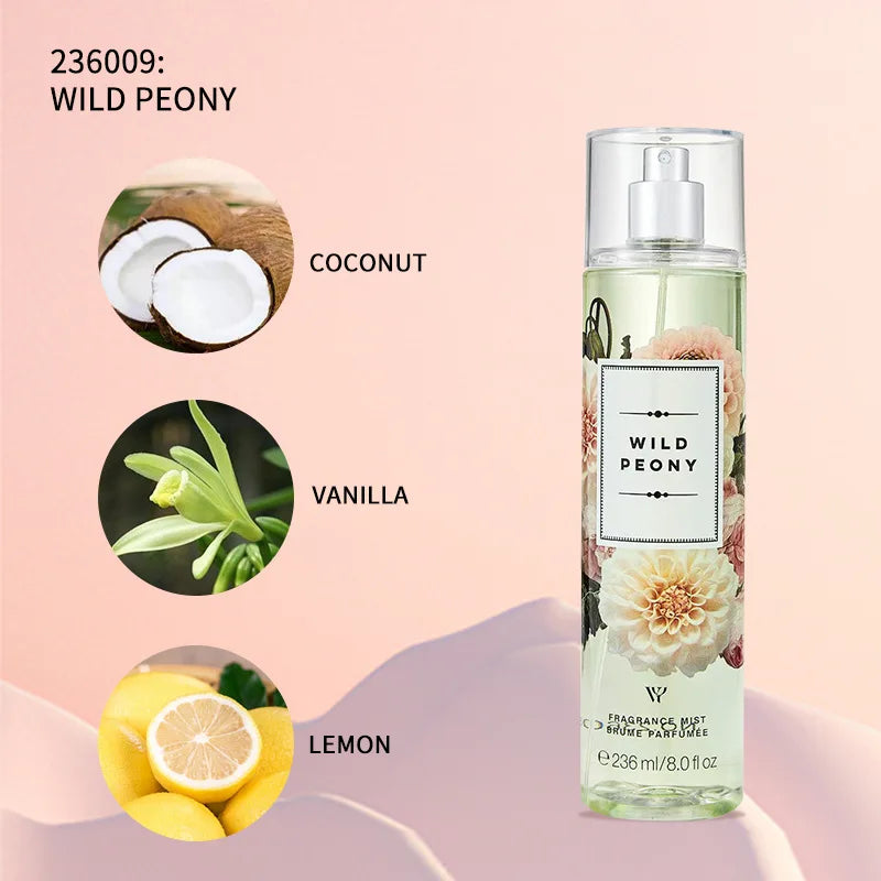 Women's Long Lasting Light Fragrance Victoria Fragrance Body Spray With Various Flavors Skin Care