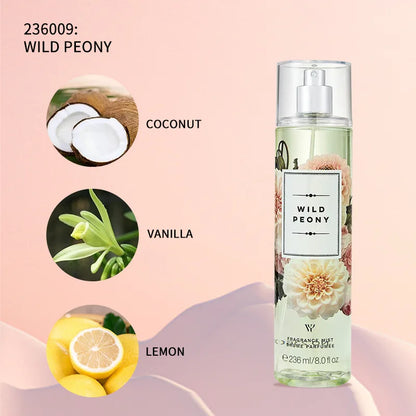 Women's Long Lasting Light Fragrance Victoria Fragrance Body Spray With Various Flavors Skin Care