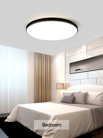 Led Ceiling Lights Ultra Thin LED Ceiling Lamps Modern Panel Light  30W 50W 72W Downlights for Living Room Bedroom Kitchen Home