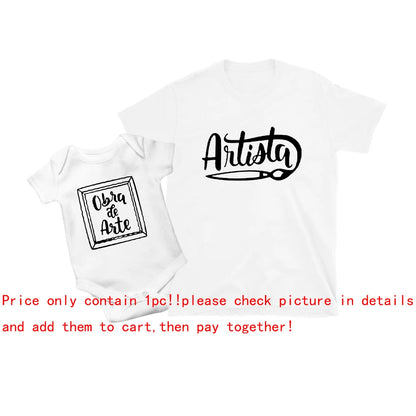 Dad and Baby Matching Shirts Like Father Such A Splinter T-shirts Dad and Child Father Day Matching Outfits Infant Bodysuit