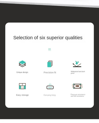 Large Capacity Travel Electronics Accessories Organizer Tablet Hard Disk Cable Portable Storage Bag EVA Airbag Travel Bags