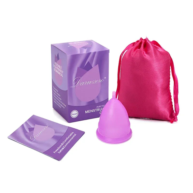Feminine Hygiene Period Cup Excellent Menstrual Cup of Medical Silicone Menstrual Cup  Menstrual Collector for Menstrual Period