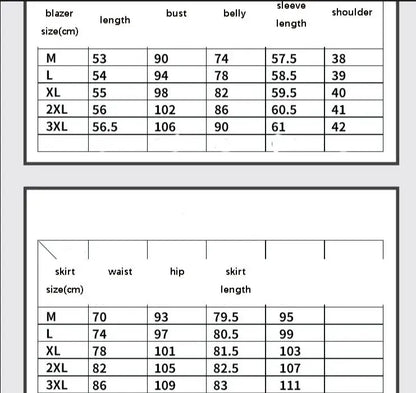 Office Skirt Sets 2 Piece for Women Long Sleeve Blazer And Skirt Formal Jacket Outfits for Business Wedding Sets for Women Guest