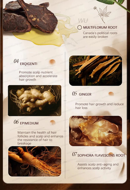 2025 Hair growth oil, repair baldness, hairline, rapid hair growth hair growth oil for men